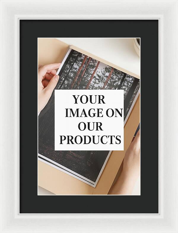 Personalized Product Design Showcase - Framed Print