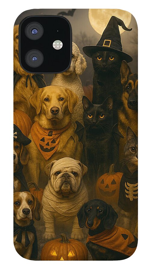 Halloween Pets in Costume - Phone Case