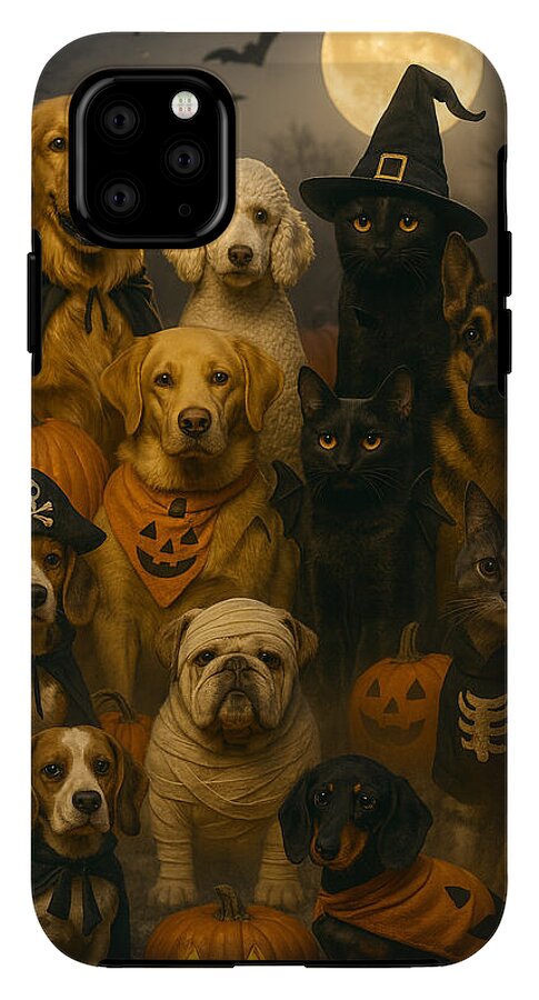 Halloween Pets in Costume - Phone Case