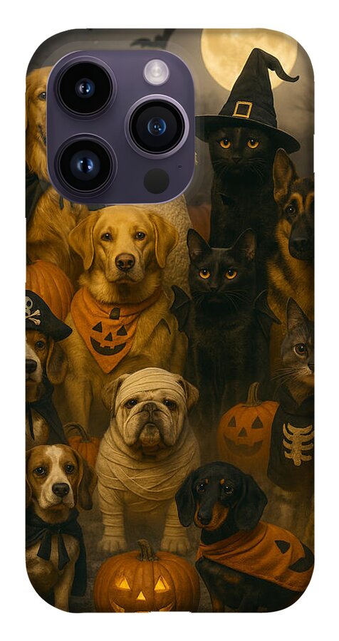 Halloween Pets in Costume - Phone Case
