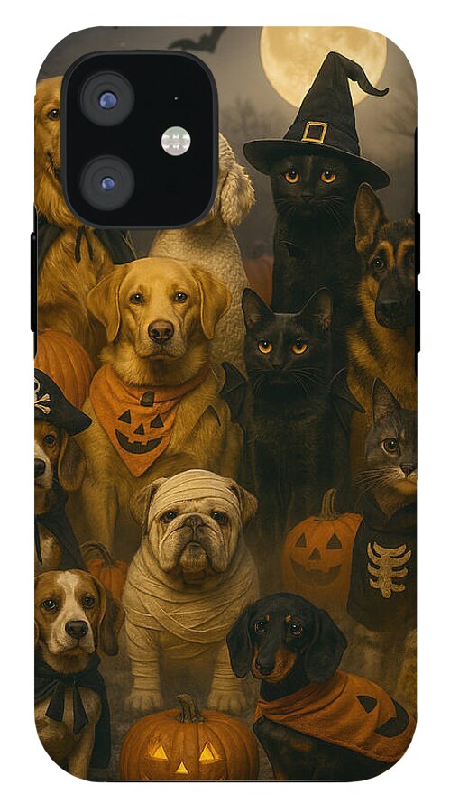 Halloween Pets in Costume - Phone Case