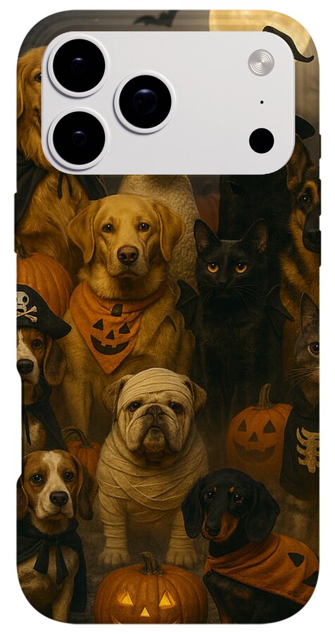 Halloween Pets in Costume - Phone Case