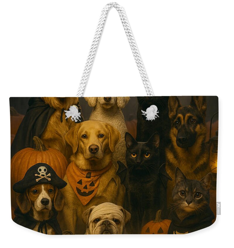 Halloween Pets in Costume - Weekender Tote Bag