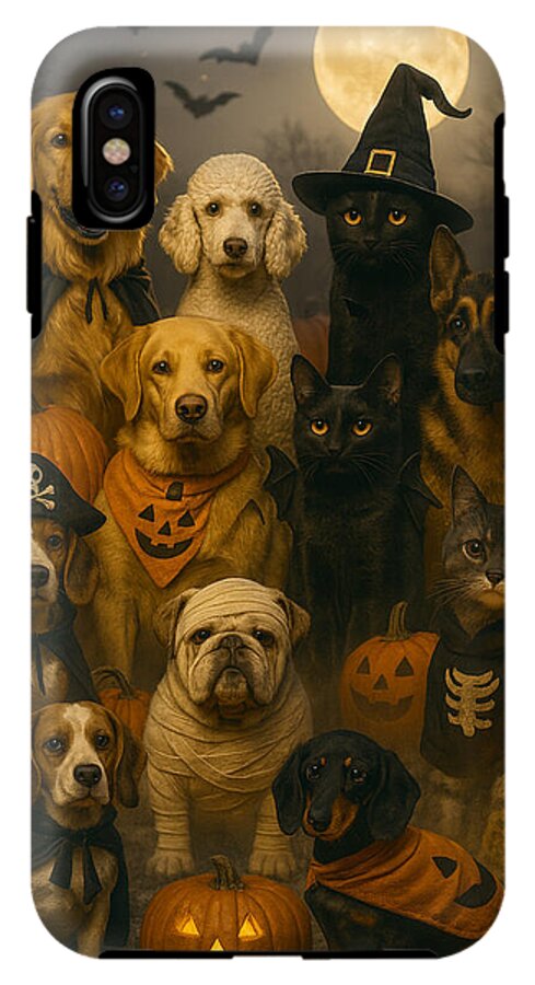 Halloween Pets in Costume - Phone Case