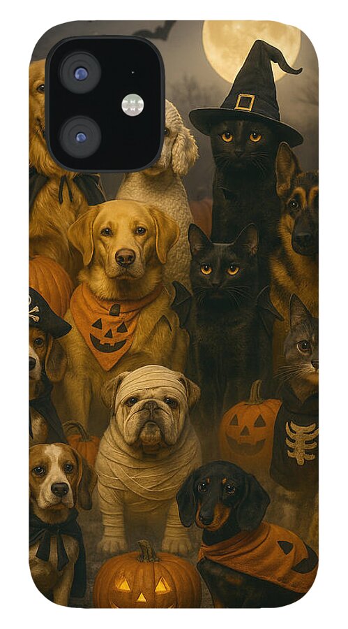 Halloween Pets in Costume - Phone Case
