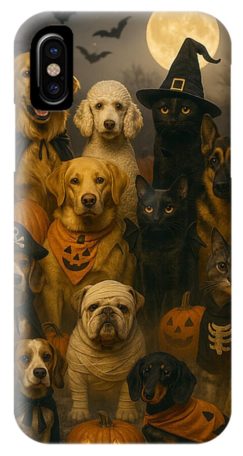 Halloween Pets in Costume - Phone Case