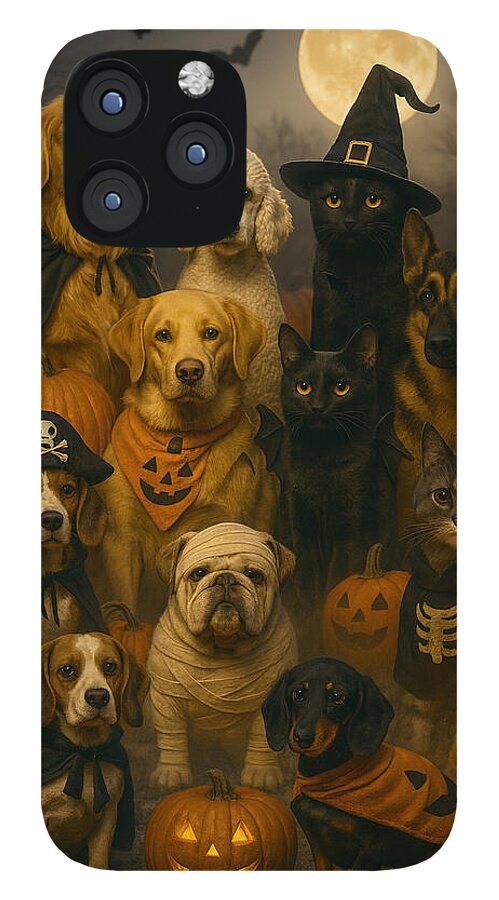 Halloween Pets in Costume - Phone Case