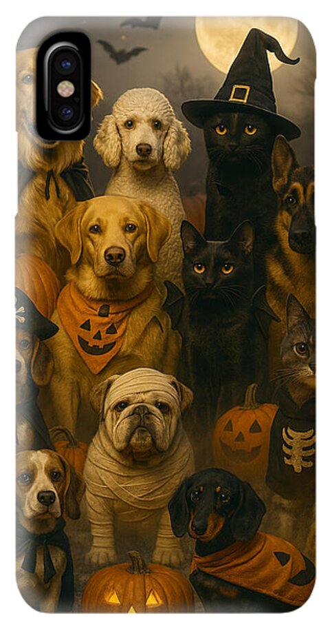 Halloween Pets in Costume - Phone Case