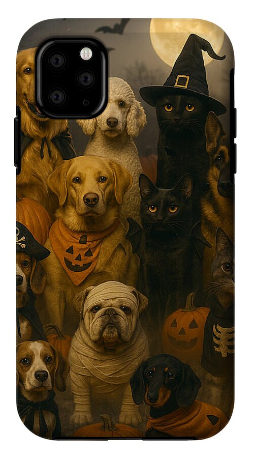 Halloween Pets in Costume - Phone Case