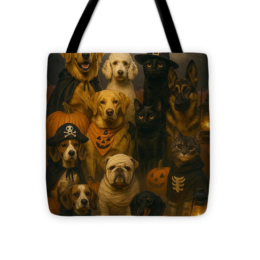 Halloween Pets in Costume - Tote Bag