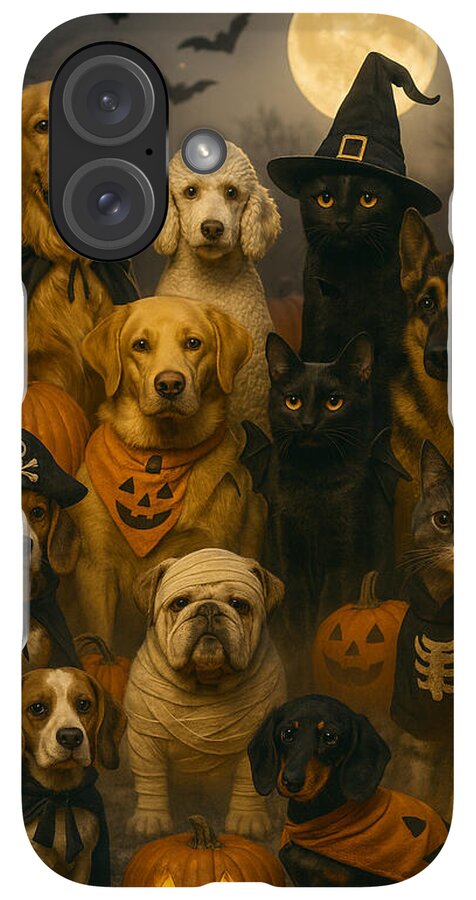 Halloween Pets in Costume - Phone Case