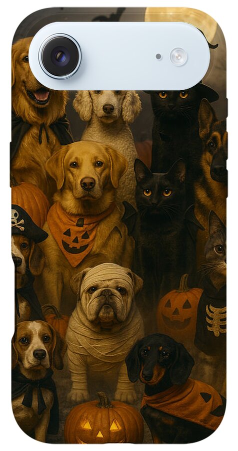 Halloween Pets in Costume - Phone Case