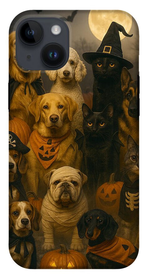 Halloween Pets in Costume - Phone Case