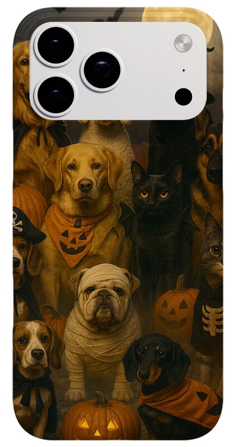 Halloween Pets in Costume - Phone Case