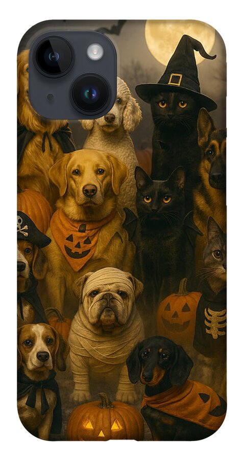 Halloween Pets in Costume - Phone Case