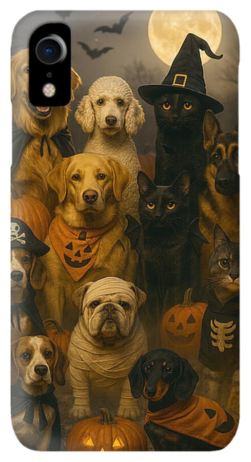 Halloween Pets in Costume - Phone Case