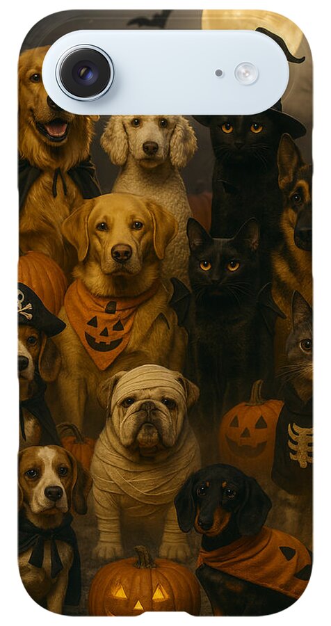Halloween Pets in Costume - Phone Case