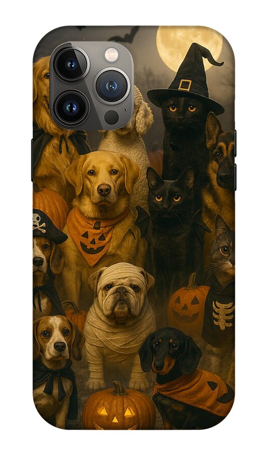 Halloween Pets in Costume - Phone Case