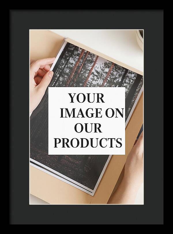 Personalized Product Design Showcase - Framed Print