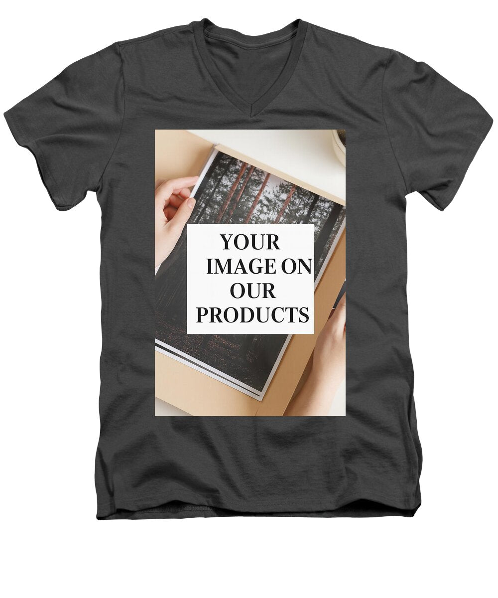 Personalized Product Design Showcase - Men's V-Neck T-Shirt
