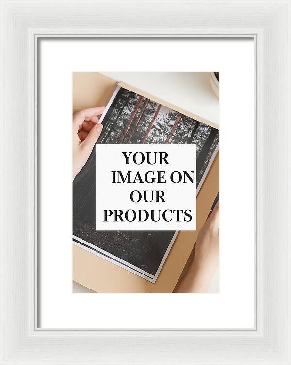 Personalized Product Design Showcase - Framed Print