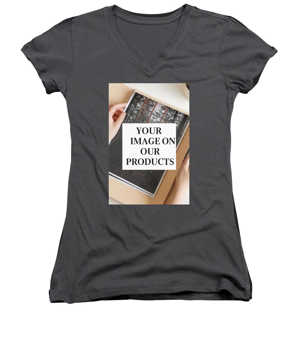 Personalized Product Design Showcase - Women's V-Neck