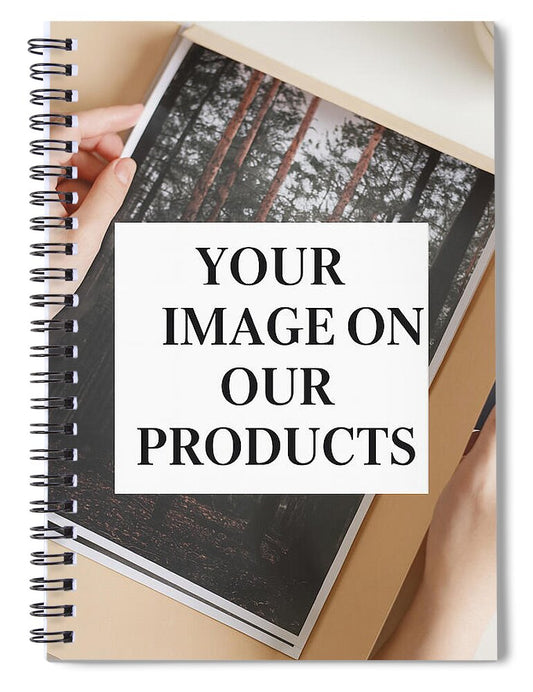 Personalized Product Design Showcase - Spiral Notebook