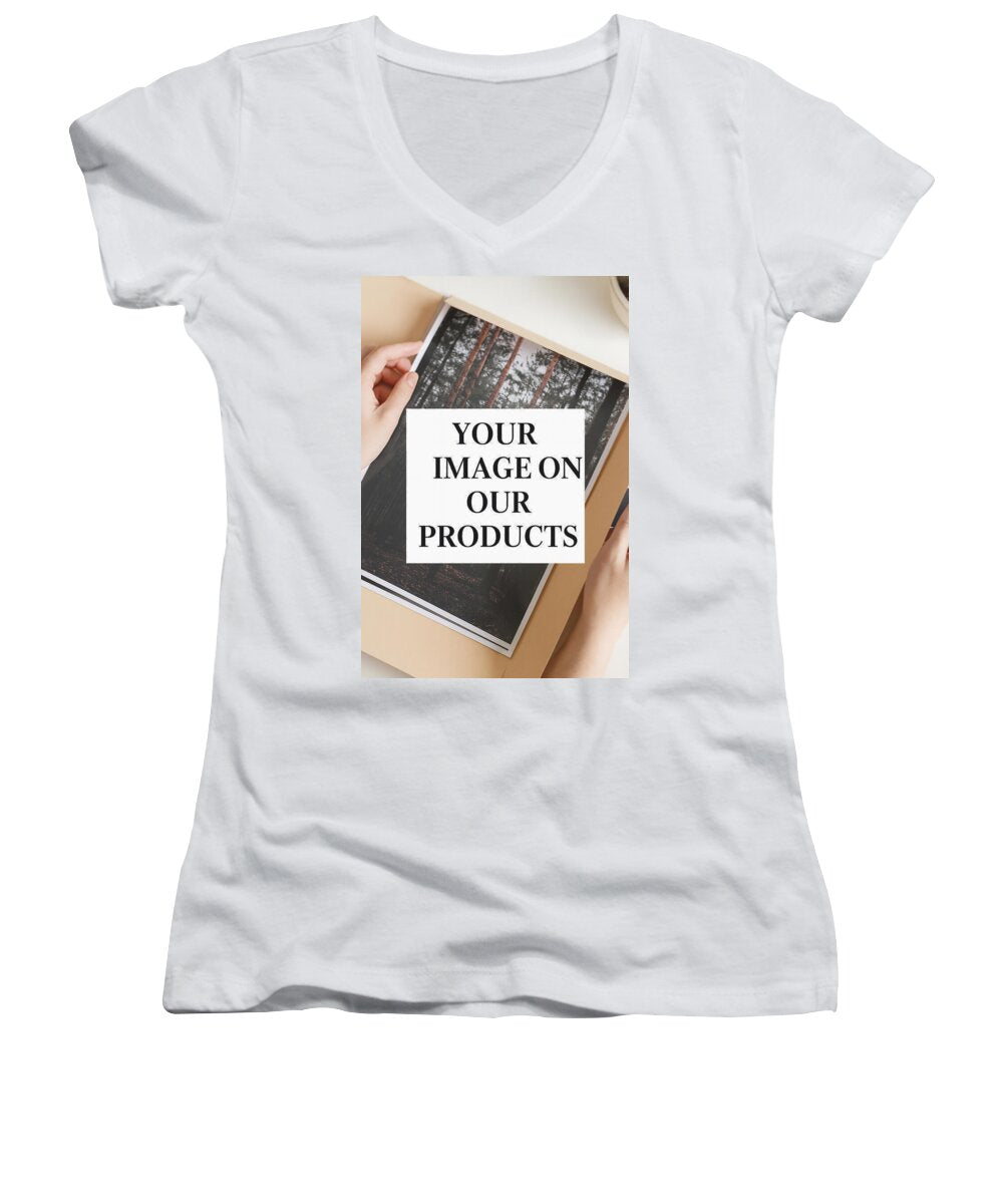 Personalized Product Design Showcase - Women's V-Neck