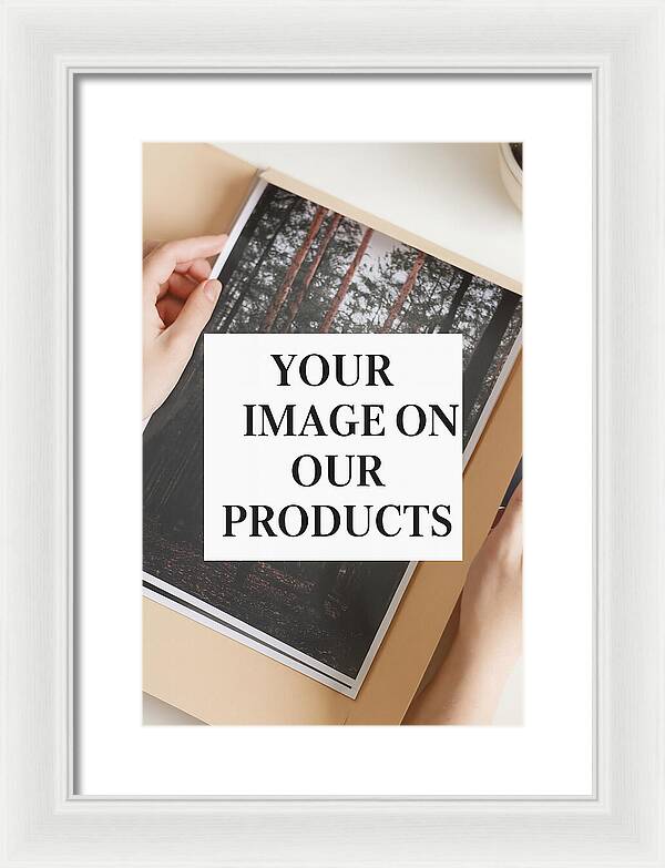 Personalized Product Design Showcase - Framed Print