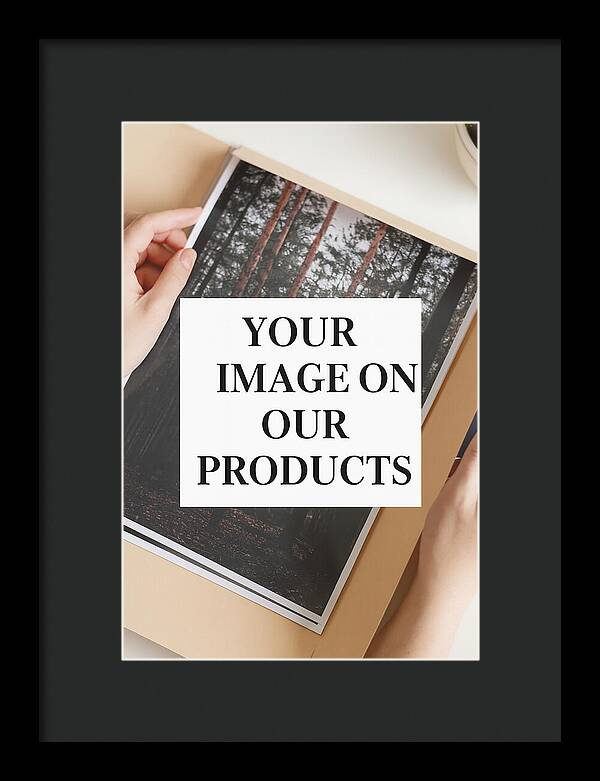 Personalized Product Design Showcase - Framed Print