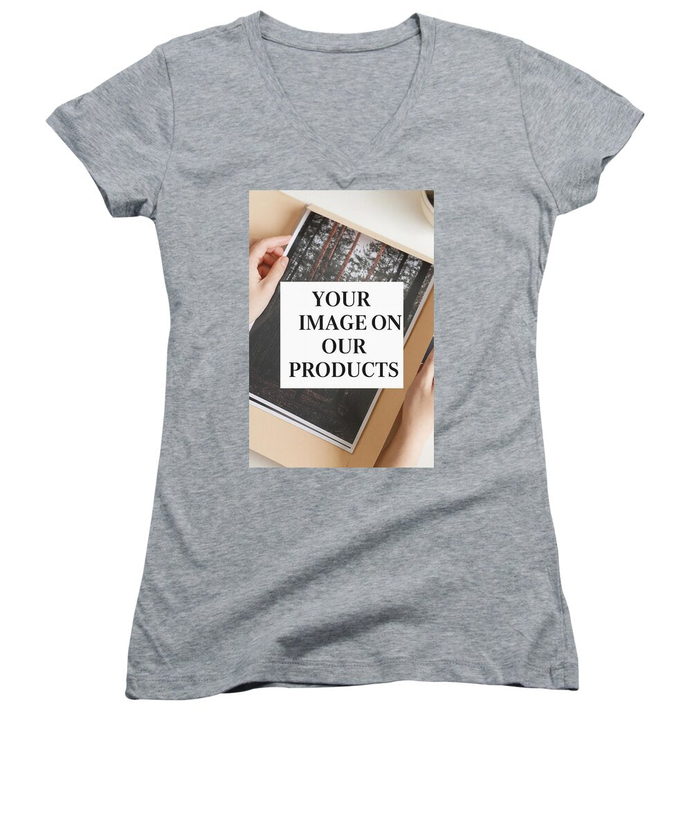 Personalized Product Design Showcase - Women's V-Neck