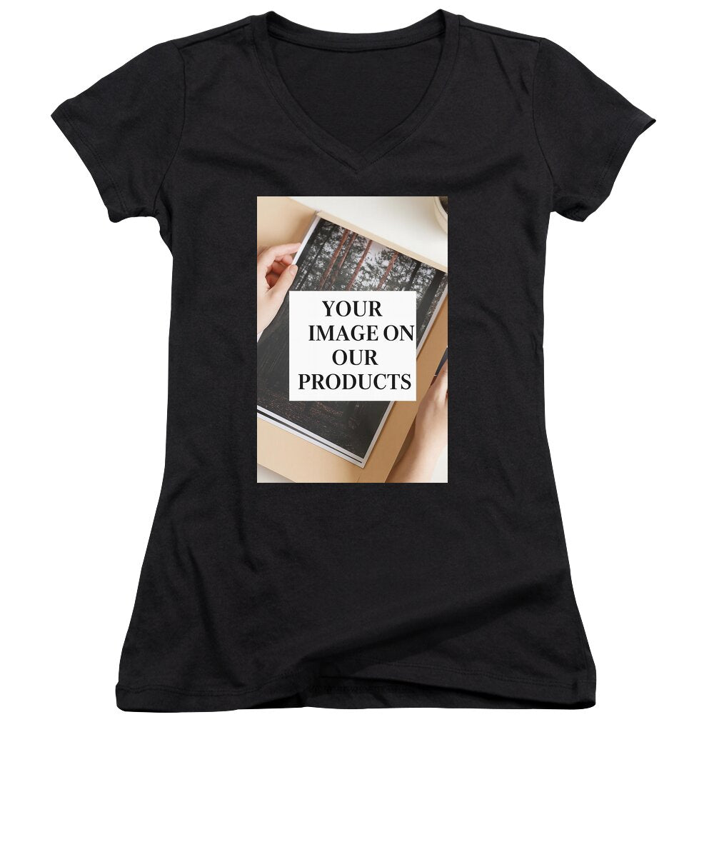 Personalized Product Design Showcase - Women's V-Neck