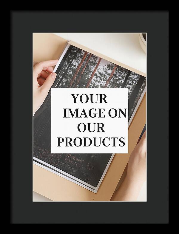 Personalized Product Design Showcase - Framed Print