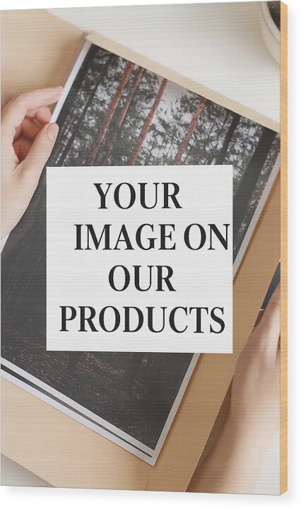 Personalized Product Design Showcase - Wood Print