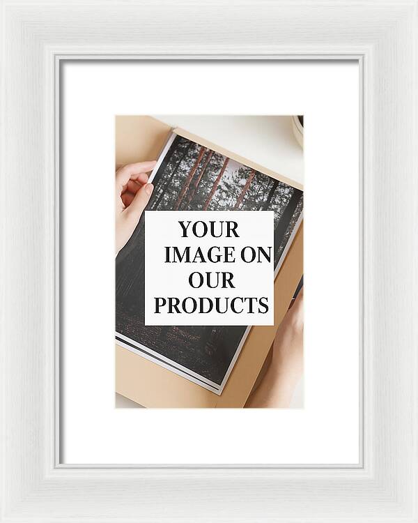 Personalized Product Design Showcase - Framed Print