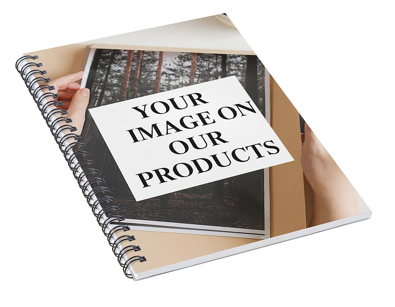 Personalized Product Design Showcase - Spiral Notebook