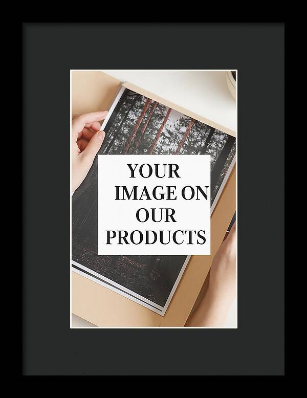 Personalized Product Design Showcase - Framed Print